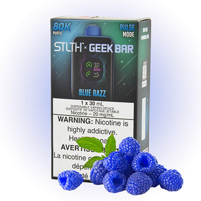 Blue Razz STLTH X Geek Bar Disposable Vape - 80K