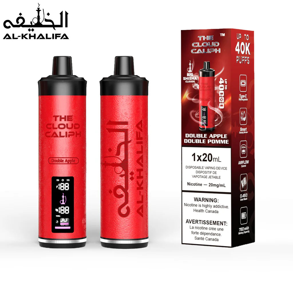 Double Apple Cloud - 40K Caliph by Al Khalifa