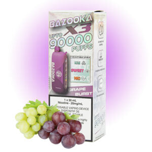 Grape Burst – Bazooka Vape X3 90K Disposable