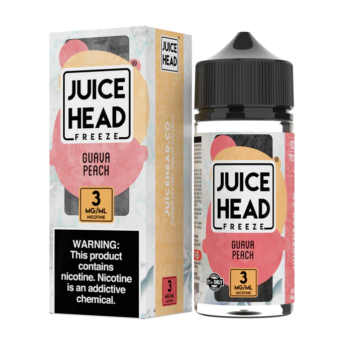 Juice Head Freeze - Pêche Guava 100ML