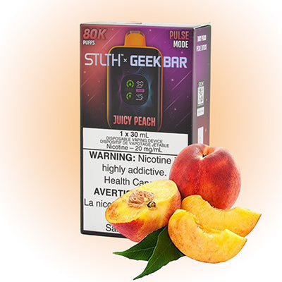 Juicy Peach STLTH X Geek Bar Jetable - 80K