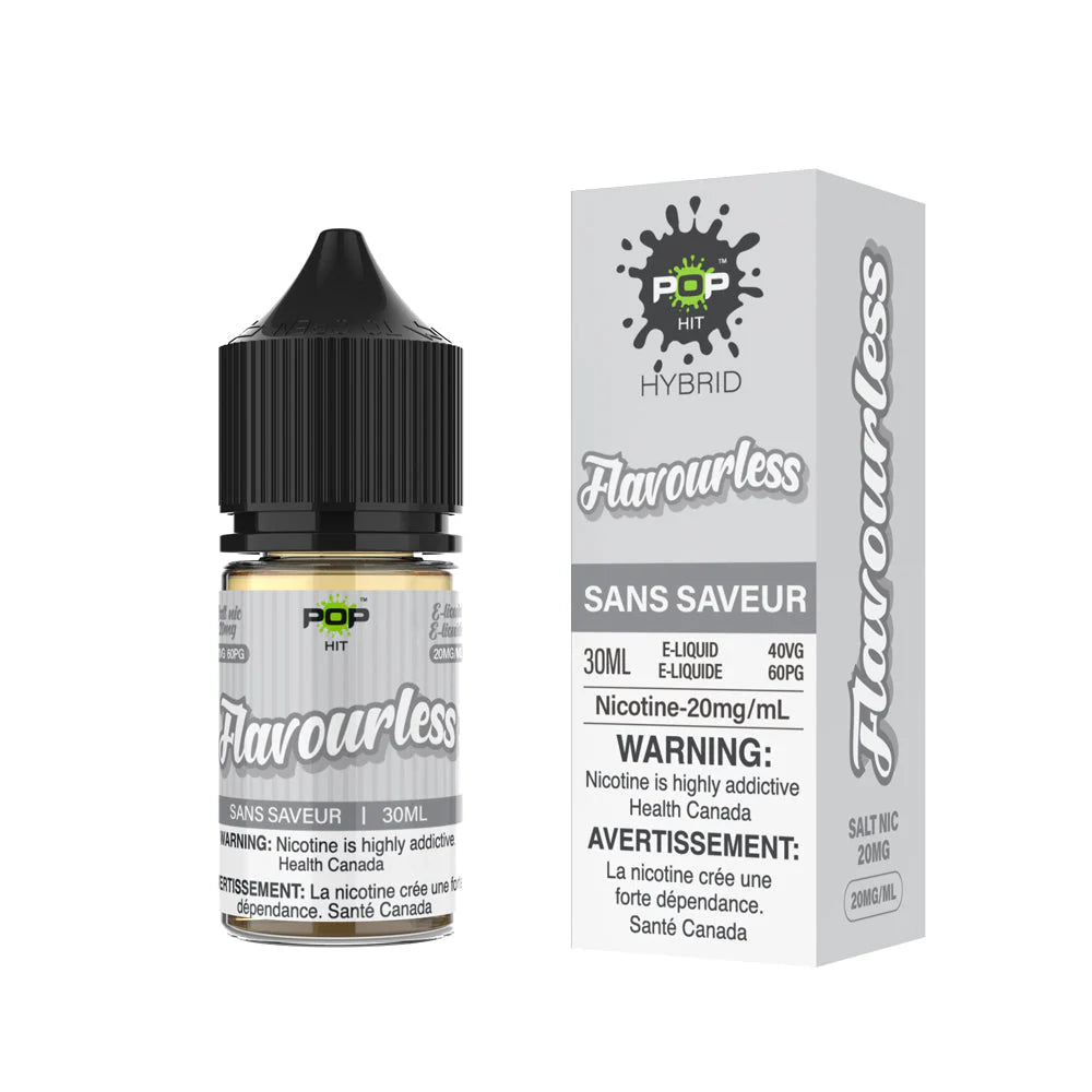 Pop Hit 20mg Nic Salt E-Liquid Flavourless