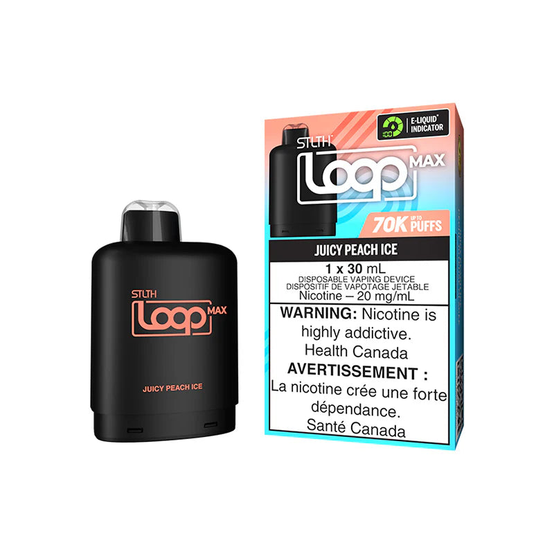STLTH Loop MAX POD 70K - Juicy Peach ICE 30ML