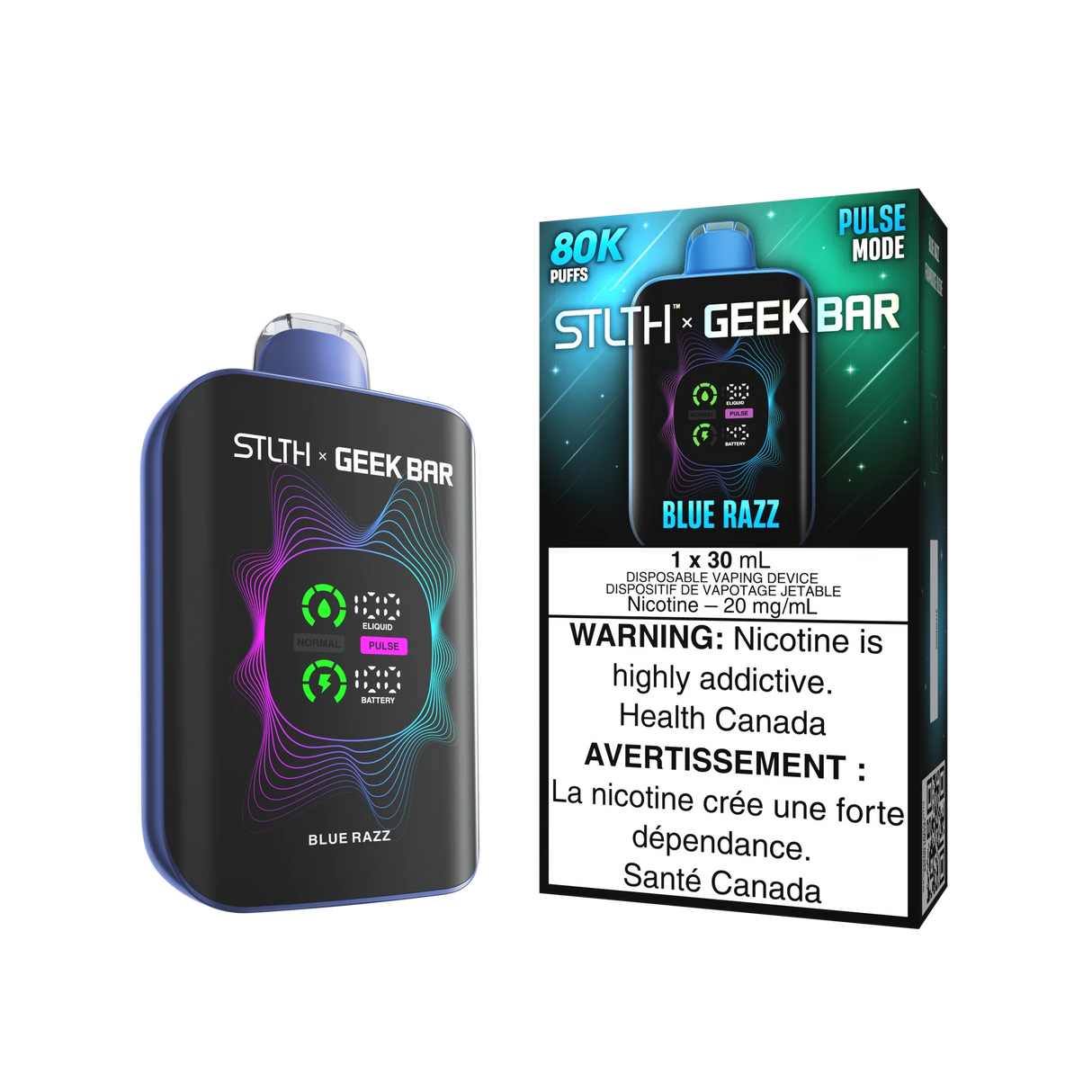 Ice Mint STLTH X Geek Bar Jetable - 80K (Copie)