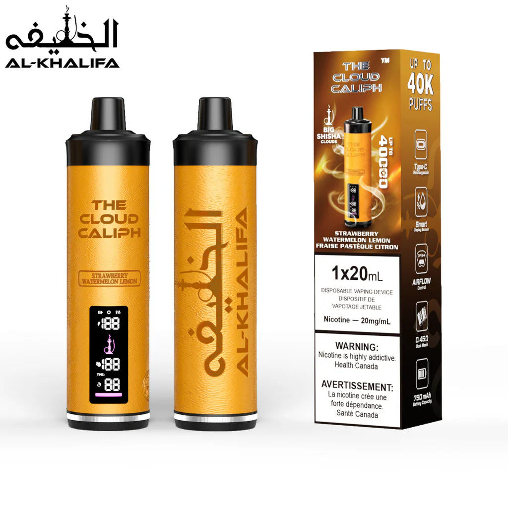 Strawberry Watermelon Lemon Cloud - 40K Caliph by Al Khalifa