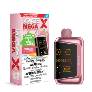 Tangy Strawberry Watermelon G Ice Kraze Mega X - 48K Disposable Vape
