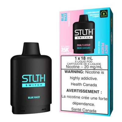 STLTH Loop 2 SWITCH 15K - Pod Blue Razz and Juicy Peach - 20mg