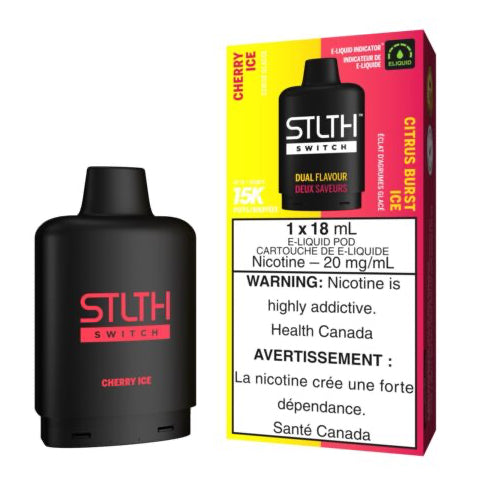 STLTH Loop 2 SWITCH 15K - Cherry Ice and Citrus Burst Ice - 20mg