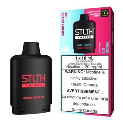 STLTH Loop 2 SWITCH 15K - Cherry Grape Ice and Punch Ice - 20mg