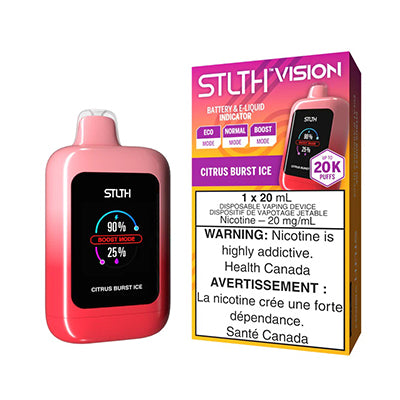 STLTH VISION 20K Citrus Burst Ice