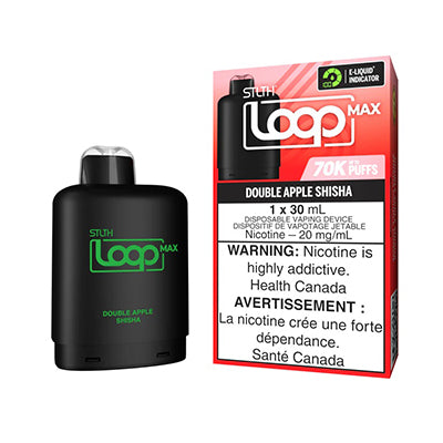 STLTH Loop MAX POD 70K - Double Apple Shisha 30ML