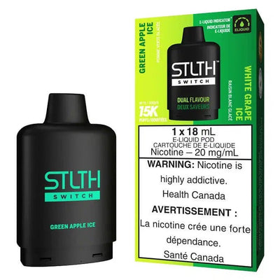 STLTH Loop 2 SWITCH 15K - Pod Green Apple Ice and White Grape Ice - 20mg