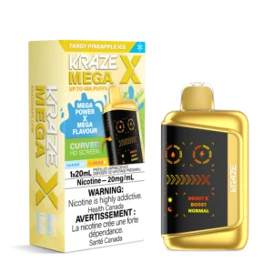 Tangy Pineapple Ice Kraze Mega X-48KDisposable Vape