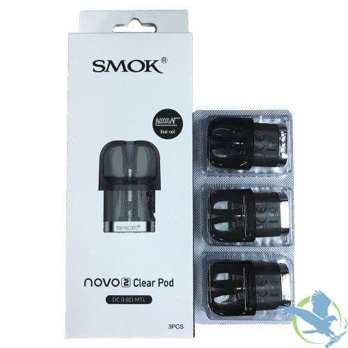 SMOK NOVO 2 Clear Pod - 3 par paquet