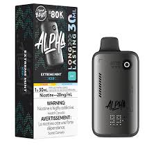 Extreme Mint Iced Alpha Disposable Vape by Flavour Beast
