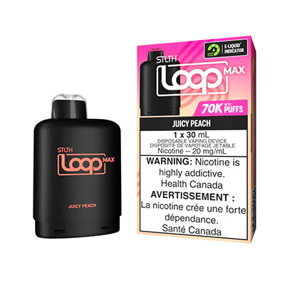 STLTH Loop MAX POD 70K - Juicy Peach 30ML
