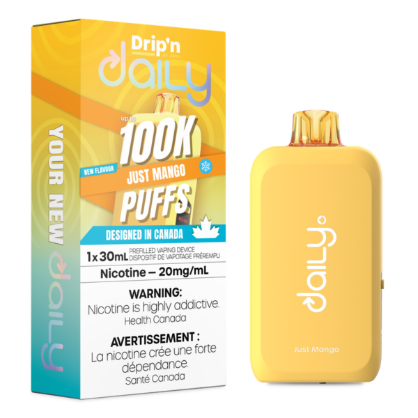 Just Mango Drip’n Daily 100K Disposable By Envi