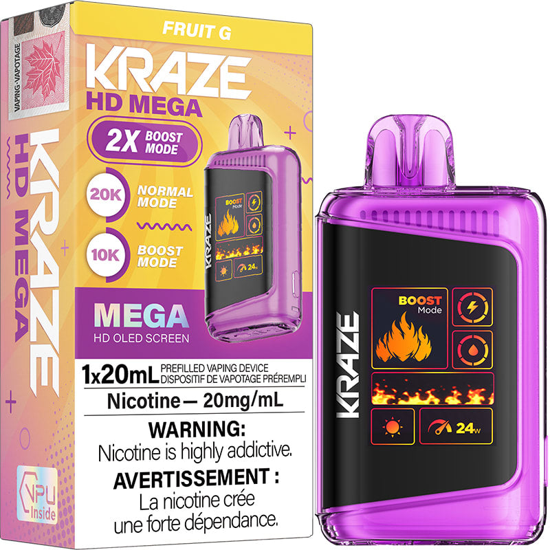 NOUVEAU - KRAZE HD MEGA - Fruit G