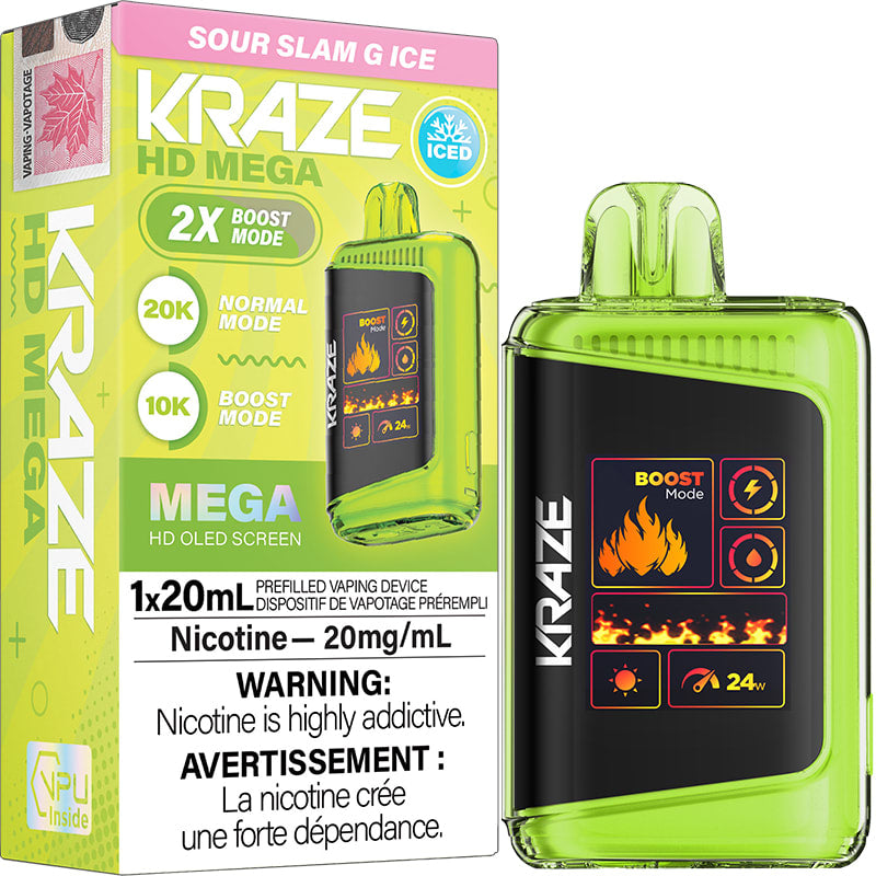 NOUVEVAU - KRAZE HD SOUR SLAM G ICE