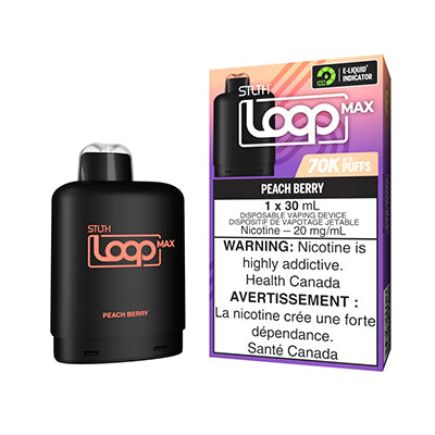 STLTH Loop MAX POD 70K - Peach Berry 30ML