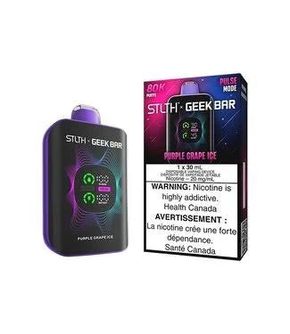 Purple Grape Ice STLTH X Geek Bar Disposable - 80K