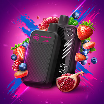 Trippin Triple Berry Flavour Beast Mode Max 2 50K Disposable Vape