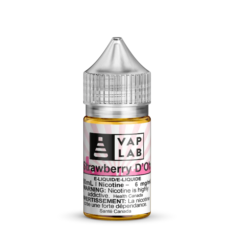 30ml VAPLAB Strawberry D'oh (Strawberry donut)