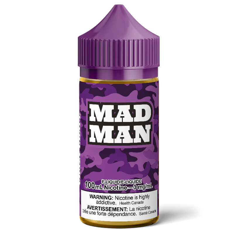 100ml MADMAN Crazy Grape  VAPEHEURE
