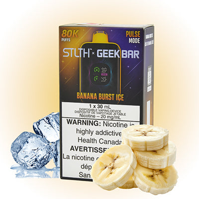 Banana Ice STLTH X Geek Bar Jetable - 80K