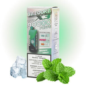 Banff Mint – Bazooka Vape X3 90K Disposable