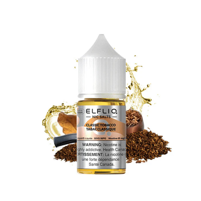 Elf Bar ElfLiq 20mg Nic Salt E-Liquid Classic Tobacco 30ml