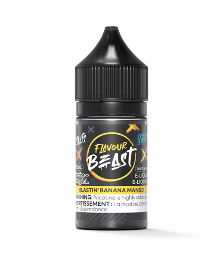 Flavour Beast E-Liquid - Blastin Banana Mango Iced 30mL