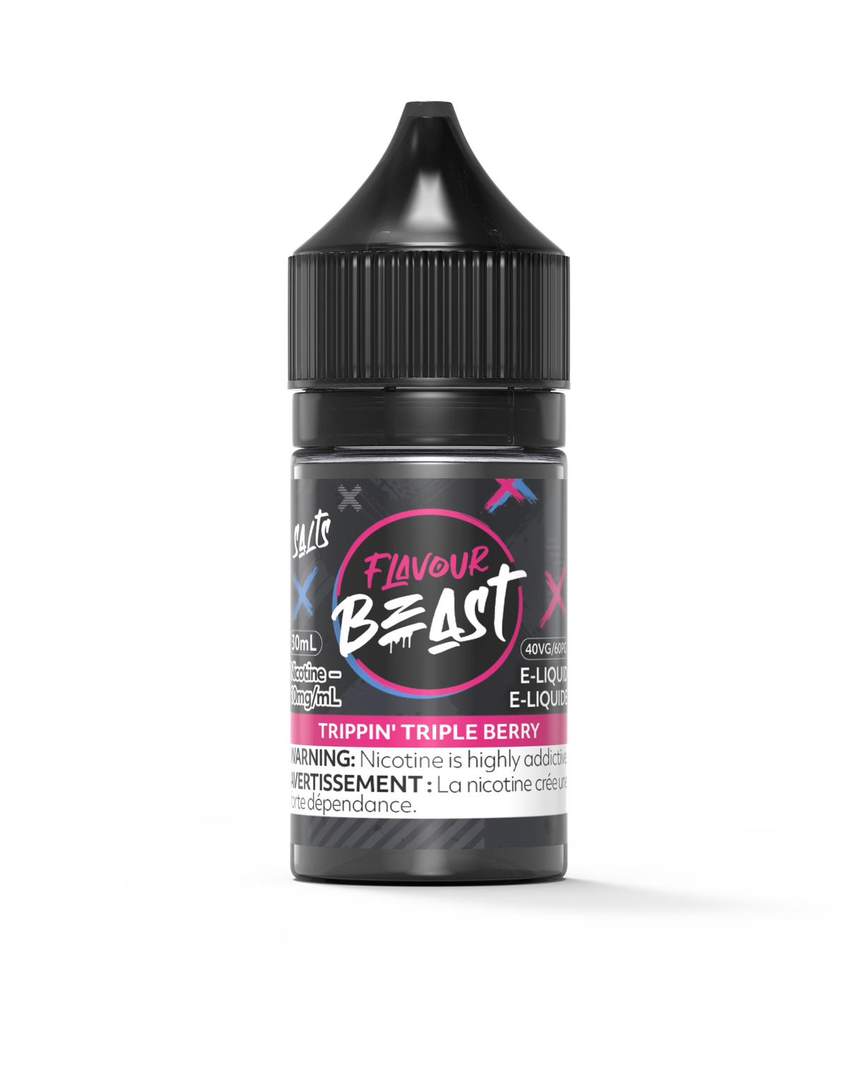 Flavour Beast E-Liquid - Trippin Triple Berry 30mL