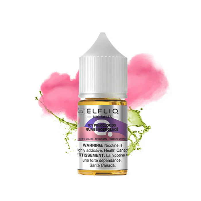 Elf Bar ElfLiq 20mg Nic Salt E-Liquid Icy Pink Clouds 30ml