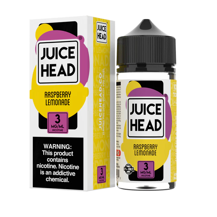 Juice Head - Limonade à la framboise 100ML