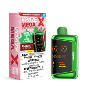 Cherry MTN Citrus Ice Kraze Mega X - 48K Disposable Vape