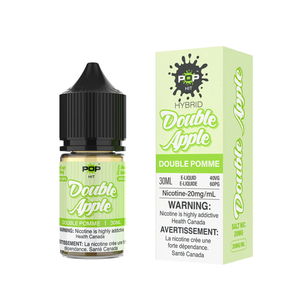 Pop Hit 20mg Nic Salt E-Liquid Double Apple