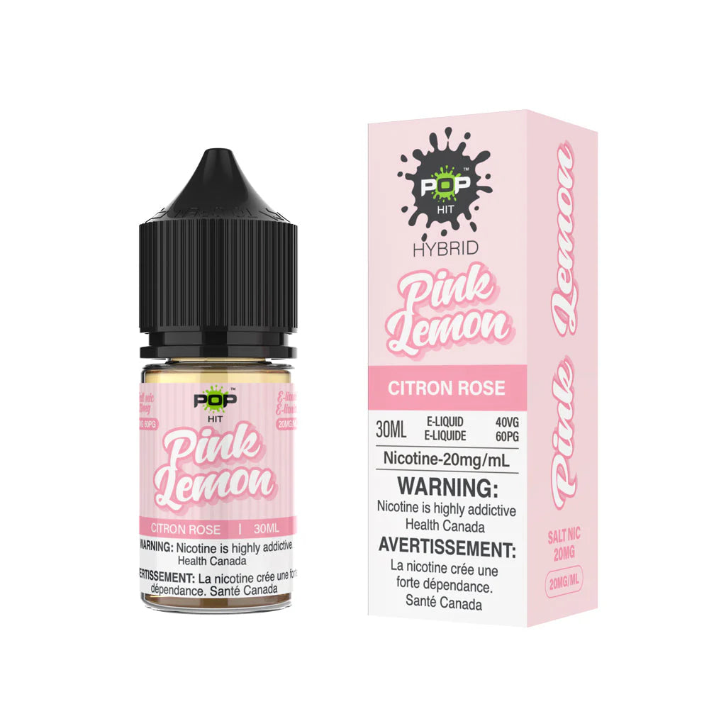 Pop Hit 20mg Nic Salt E-Liquid Pink lemon