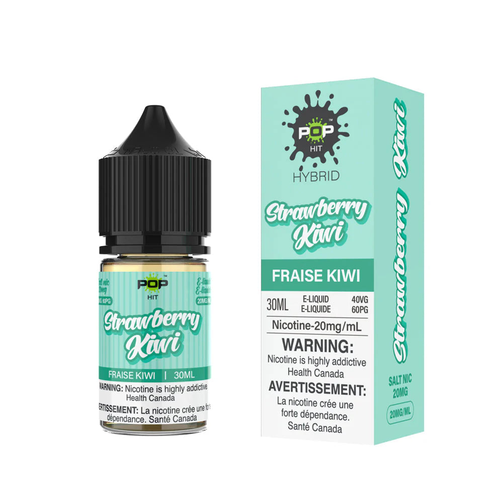 Pop Hit 20mg Nic Salt E-Liquid Strawberry Kiwi