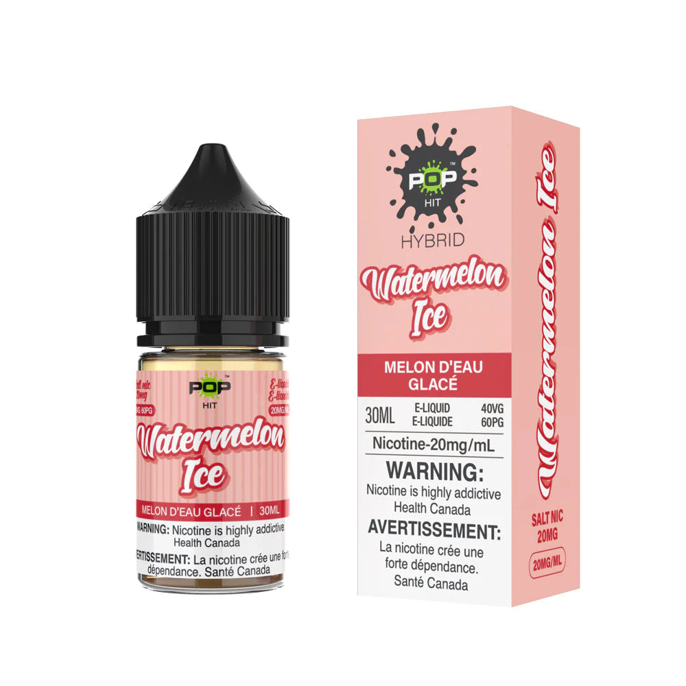 Pop Hit 20mg Nic Salt E-Liquid Watermelon Ice