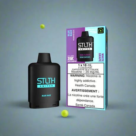 STLTH Loop 2 SWITCH 15K - Pod Blue Razz and White Grape - 20mg