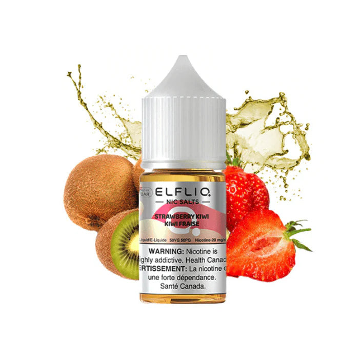 Elf Bar ElfLiq 20mg Nic Salt E-Liquid Strawberry Kiwi 30ml