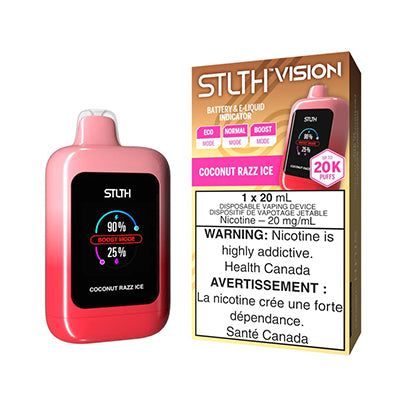 STLTH VISION 20K Coconut Razz Ice