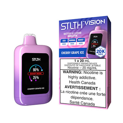 STLTH VISION 20K Cherry Grape Ice