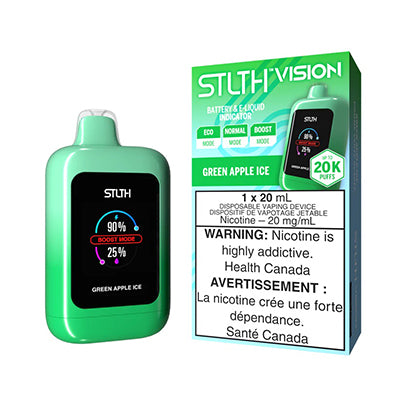 STLTH VISION 20K Green Apple Ice