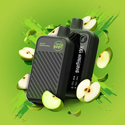 Gusto Green Apple Flavour Beast Mode Max 18K Disposable Vape