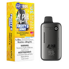 Yellow Pineapple Fruity G Alpha Disposable Vape by Flavour Beast