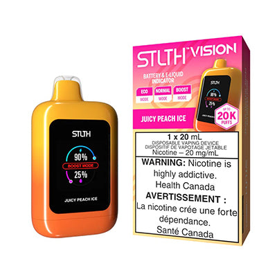 STLTH VISION 20K Juicy Peach Ice