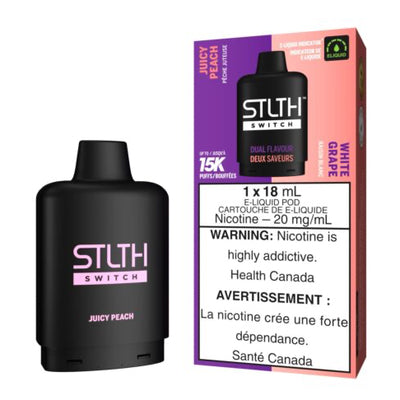 STLTH Loop 2 SWITCH 15K -  Pod Juicy Peach/White Grape -  20mg