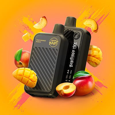 Mad Mango Peach Flavour Beast Mode Max 18K Disposable Vape